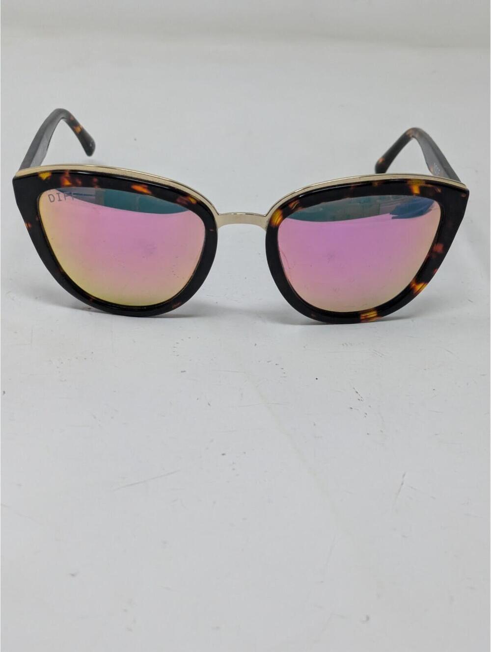 DIFF Rose BW-PK07P Polarized Cat Eye Tortoise Sunglasses Accent Rose - Picture 8 of 15